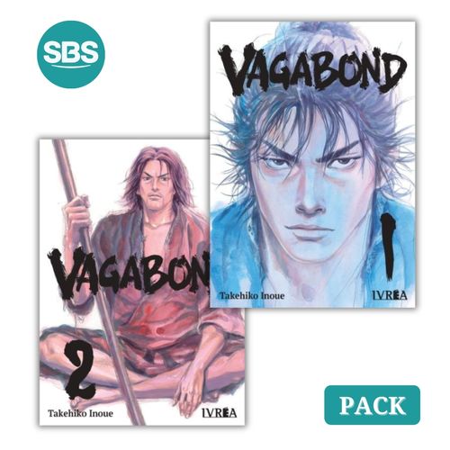 PACK VAGABOND - VOL. 1 Y 2 - 2 LIBROS