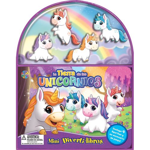 LA TIERRA DE LOS UNICORNIOS - MINI DIVERTI LIBROS LA TIERRA DE LOS UNICORNIOS - MINI DIVERTI LIBROS