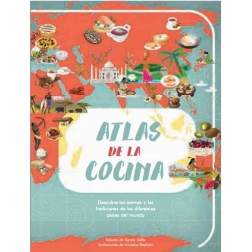 ATLAS DE LA COCINA - VV KIDS ATLAS DEL MUNDO