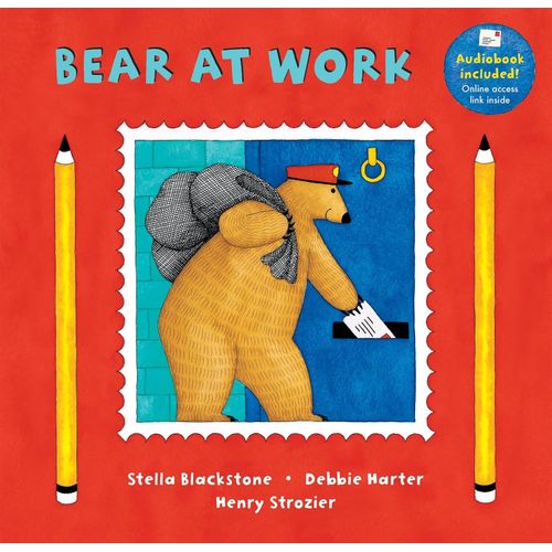 BEAR AT WORK - STELLA BLACKSTONE - DEBBIE HARTER