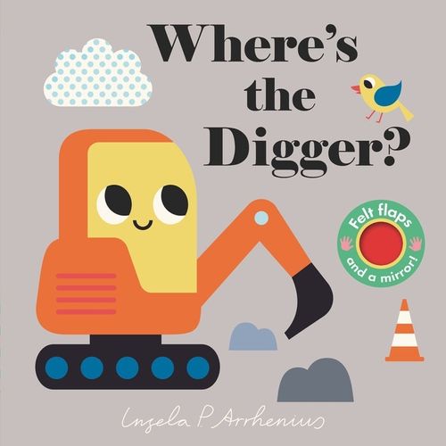 WHERE'S THE DIGGER? - BOARD BOOK