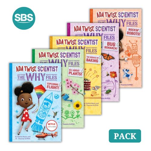 PACK ADA TWIST SCIENTIST - WHY FILES - VOL 1 AL 5 - 5 LIBROS