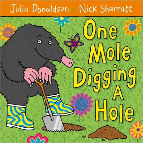 ONE MOLE DIGGING A HOLE - JULIA DONALDSON