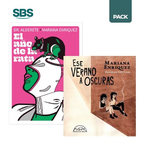 AÑO DE LA RATA + ESE VERANO A OSCURAS - ENRIQUEZ - 2 LIBROS