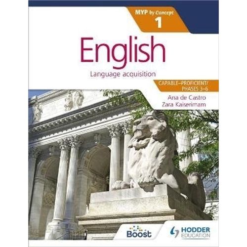 ENGLISH FOR THE IB MYP 1 - DE CASTRO