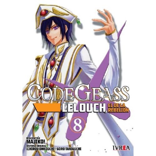 CODE GEASS: LELOUCH, EL DE LA REBELION 8 - ICHIRO OHKOUCHI -