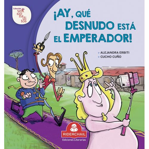 LIBRO AY QUE DESNUDO ESTA EL EMPERADOR - COL. VERSIONADITOS