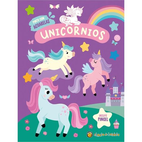 UNICORNIOS - PINTO CON ACUARELAS