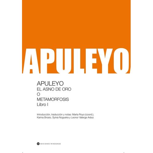 EL ASNO DE ORO O METAMORFOSIS - LIBRO 1 - APULEYO