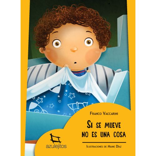 SI SE MUEVE NO ES UNA COSA - AZULEJITOS AMARILLO (IMPRENTA M