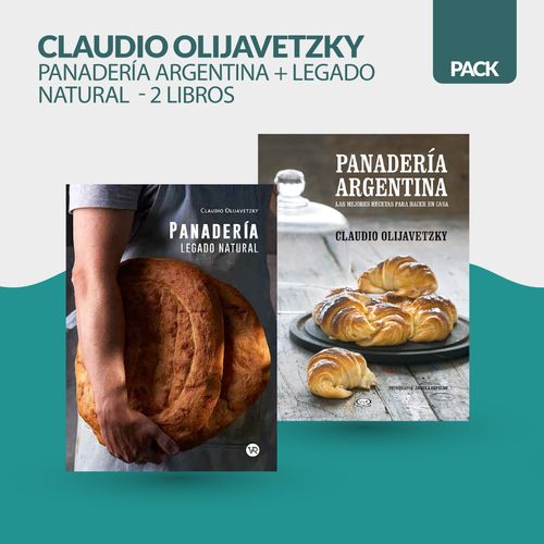 PACK PANADERIA ARGENTINA + LEGADO NATURAL - OLIJAVETZKY - 2