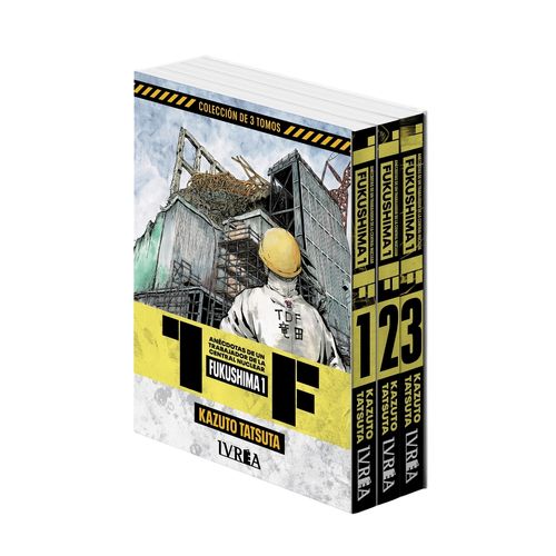 1F - FUKUSHIMA 1 - PACK 3 TOMOS - KAZUTO TATSUTA