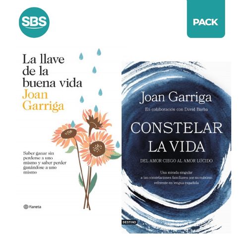 CONSTELAR LA VIDA + LLAVE DE LA BUENA VIDA - GARRIGA - 2 LIB