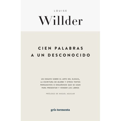 CIEN PALABRAS A UN DESCONOCIDO