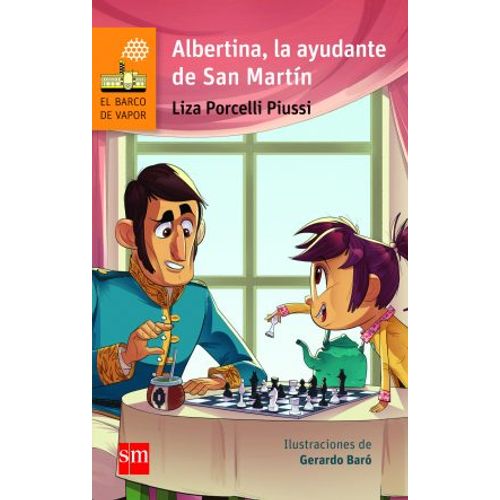 ALBERTINA, LA AYUDANTE DE SAN MARTIN - BARCO DE VAPOR NARANJ ALBERTINA, LA AYUDANTE DE SAN MARTIN - BARCO DE VAPOR NARANJ