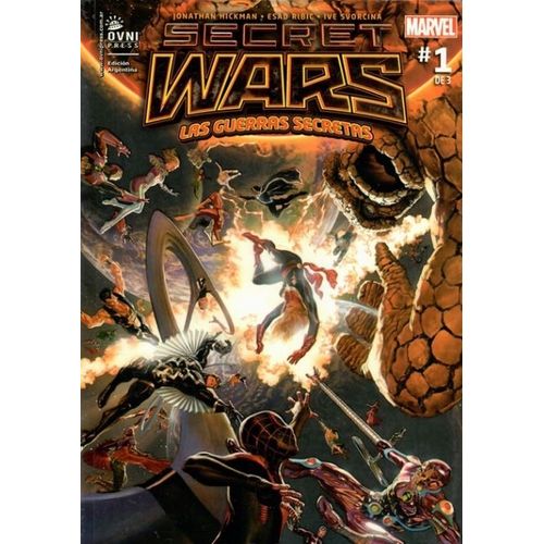 SECRET WARS 1 - LAS GUERRAS SECRETAS PARTE 1 DE 3 - MARVEL