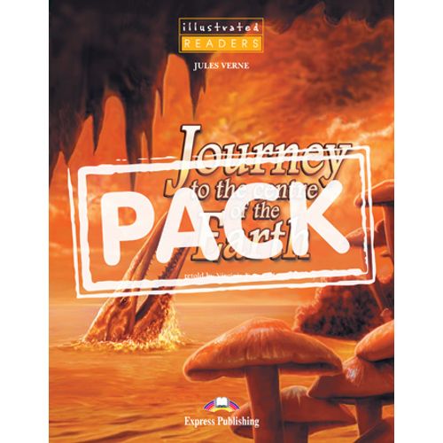 JOURNEY TO THE CENTRE OF THE EARTH + AUDIO CD - ILLUSTRATED