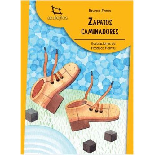 ZAPATOS CAMINADORES - AZULEJITOS AMARILLOS ZAPATOS CAMINADORES - AZULEJITOS AMARILLOS