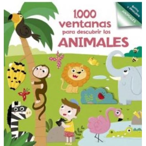 LOS ANIMALES  - 1000 VENTANAS PARA DESCUBRIR - CARTONE ACOLC