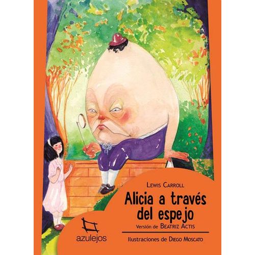 ALICIA A TRAVES DEL ESPEJO - AZULEJOS NARANJA