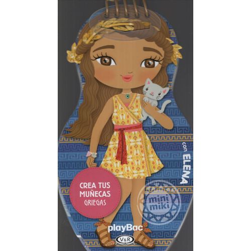 CREA TUS MUÑECAS GRIEGAS - ELENA - MINI MIKI CREA TUS MUÑECAS GRIEGAS - ELENA - MINI MIKI