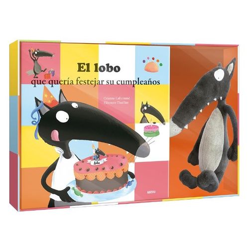 EL LOBO QUE QUERIA FESTEJAR SU CUMPLEAÑOS - COFRE INCLUYE PE