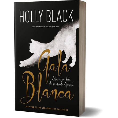 LIBRO GATA BLANCA - BLACK