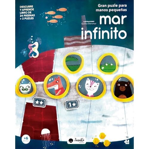 MAR INFINITO - GRAN PUZLE PARA MANOS PEQUEÑAS MAR INFINITO - GRAN PUZLE PARA MANOS PEQUEÑAS