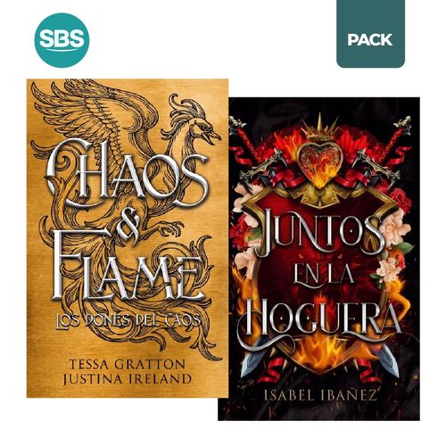 CHAOS & FLAME + JUNTOS EN LA HOGUERA - GRATTON/IBAÑEZ - 2 LI