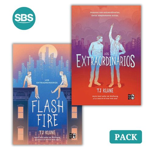 LOS EXTRAORDINARIOS + FLASH FIRE - 2 LIBROS