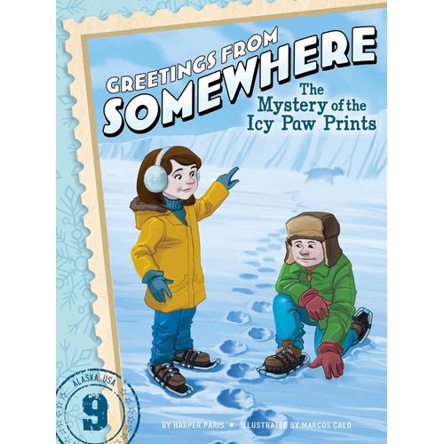 THE MYSTERY OF THE ICY PAW PRINTS - HARPER PARIS