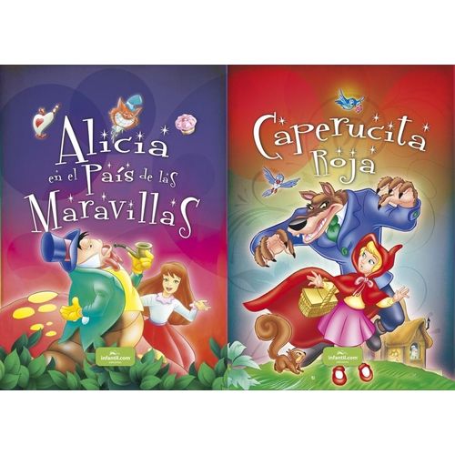 CAPERUCITA ROJA / ALICIA EN EL PAIS DE LAS MARAVILLAS - CUEN