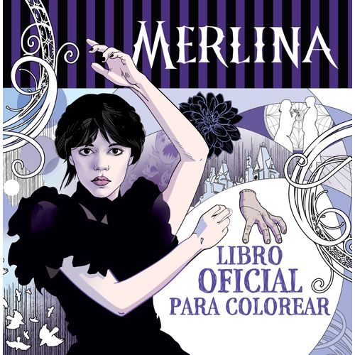 MERLINA - LIBRO OFICIAL PARA COLOREAR