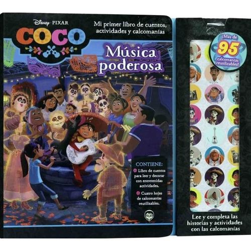 COCO - MUSICA PODEROSA - LIBRO CON 95 STICKERS