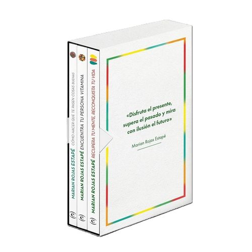 ESTUCHE MARIAN ROJAS ESTAPE - 3 LIBROS
