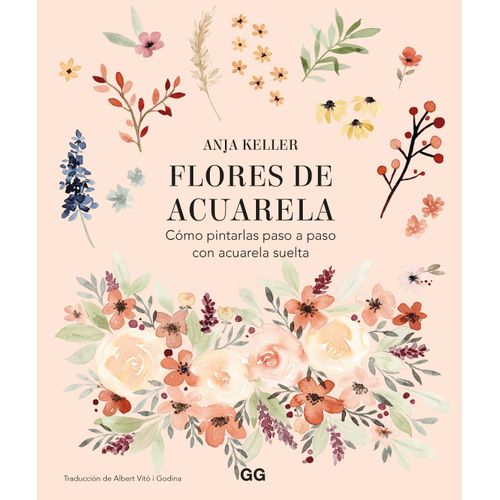 FLORES DE ACUARELA - ANJA KELLER