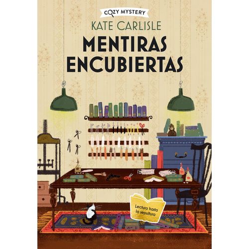MENTIRAS ENCUBIERTAS - COZY MYSTERY - KATE CARLISLE