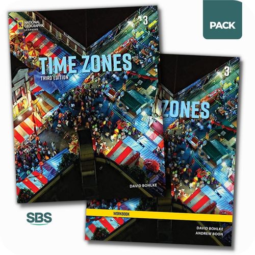 TIME ZONES 3 3/ED - STUDENT'S BOOK + WORKBOOK PACK - 2 LIBRO