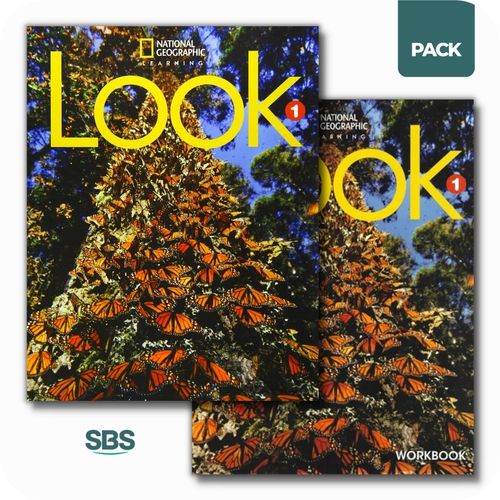 LOOK 1 - STUDENT'S BOOK + WORKBOOK PACK - 2 LIBROS