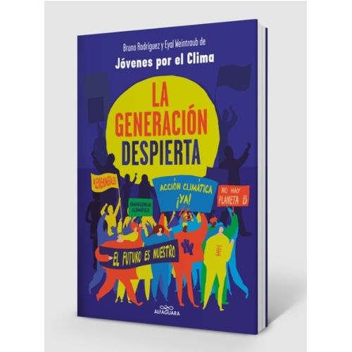 LIBRO LA GENERACION DESPIERTA - JOVENES POR EL CLIMA - RODRI