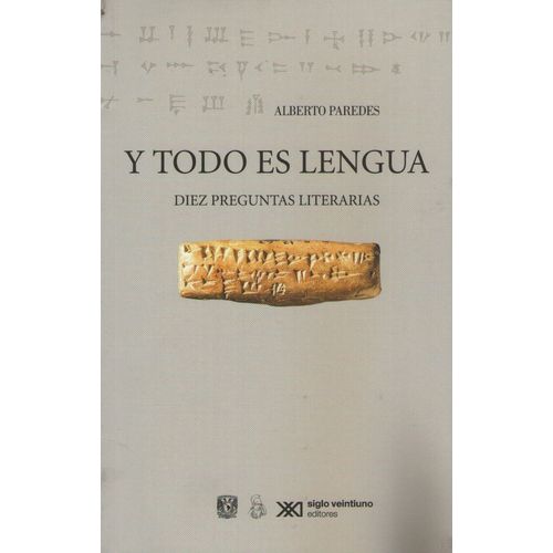 Y TODO ES LENGUA - DIEZ PREGUNTAS LITERARIAS