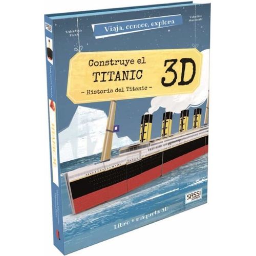CONSTRUYE EL TITANIC 3D - HISTORIA DEL TITANIC - LIBRO + MAQ