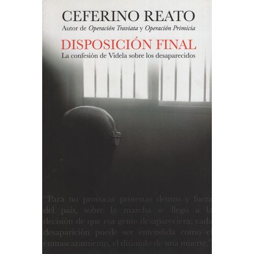 DISPOSICION FINAL - CEFERINO REATO