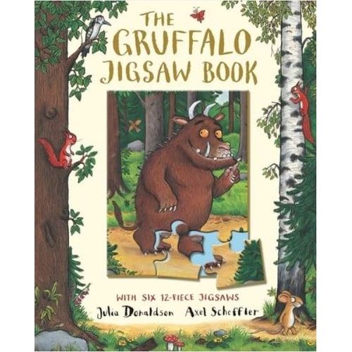 THE GRUFFALO JIGSAW BOOK - BOARD BOOK - JULIA DONALDSON