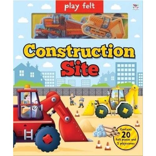 CONSTRUCTION SITE - SOFT FELT PLAY BOOK