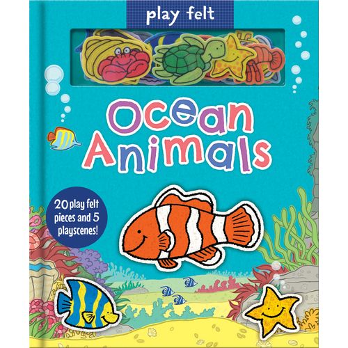 OCEAN ANIMALS - SOFT FELT PLAY BOOK