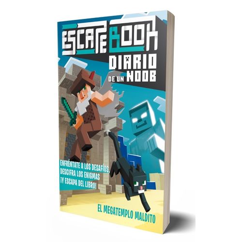ESCAPE BOOK JUNIOR- DIARIO DE UN NOOB- EL MEGATEMPLO MALDITO