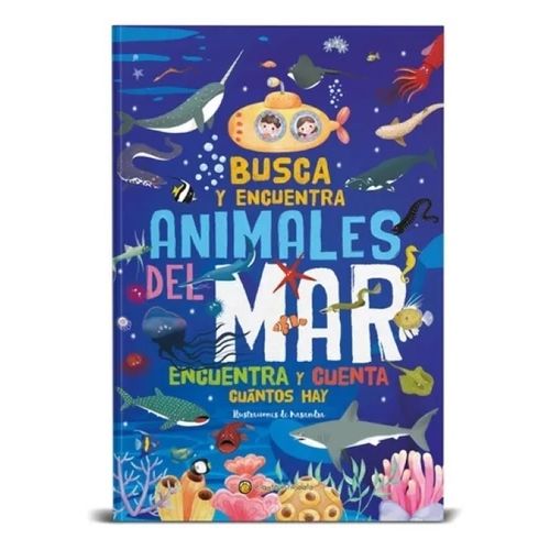 BUSCA Y ENCUENTRA ANIMALES DEL MAR - ENCUENTRA Y CUENTA CUAN
