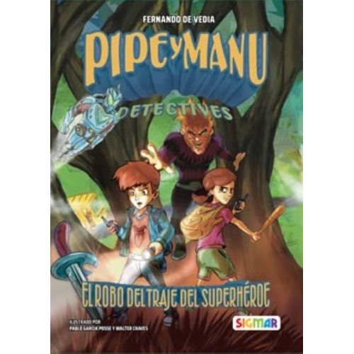 EL ROBO DEL TRAJE DEL SUPERHEROE - PIPE Y MANU DETECTIVES