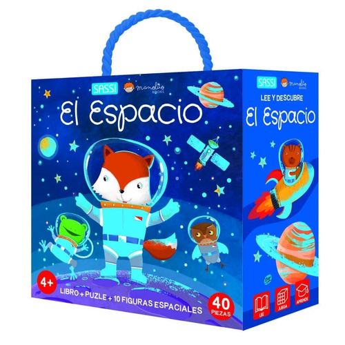 EL ESPACIO - LIBRO + PUZLE + 10 FIGURAS ESPACIALES - MATTEO
